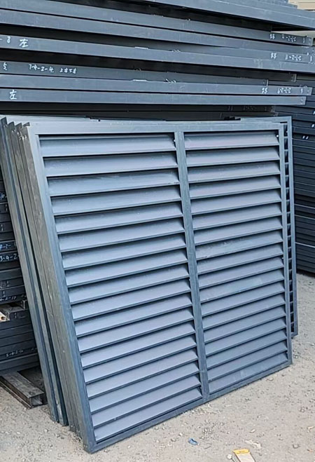 百葉窗鋅鋼空調外機罩 百葉窗